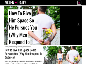 'vixendaily.com' screenshot