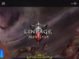 Adensaga.com website image