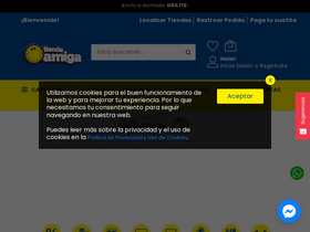 'tiendaamiga.com.bo' screenshot