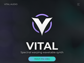 'vital.audio' screenshot
