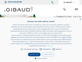 'gibaud.it' screenshot