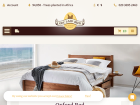 'getlaidbeds.co.uk' screenshot