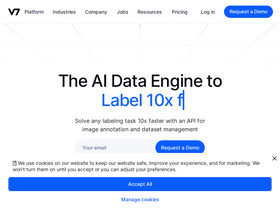 'v7labs.com' screenshot