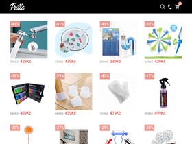 'frilla.cz' screenshot