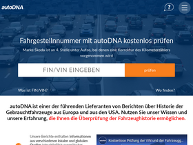 'autodna.de' screenshot