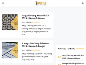 'bursabajaringan.com' screenshot