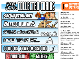 'collectedcurios.com' screenshot