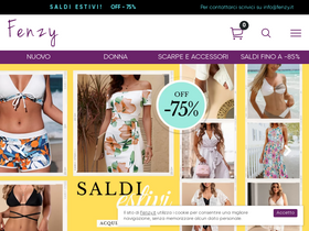'fenzy.it' screenshot