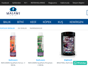 'malawiizmir.com' screenshot