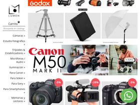 'lumen-colombia.com' screenshot