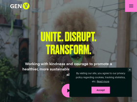 'genv.org' screenshot