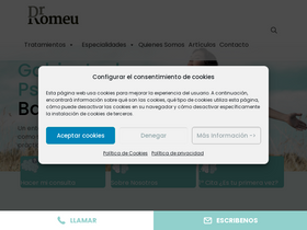 'drromeu.net' screenshot