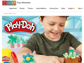 'nda-toys.com' screenshot