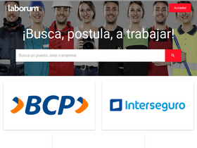 'laborum.pe' screenshot