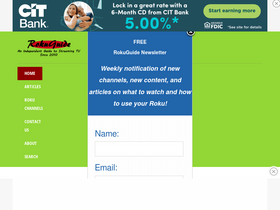 'rokuguide.com' screenshot