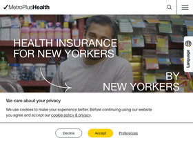 'metroplus.org' screenshot