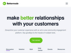 'bettermode.com' screenshot
