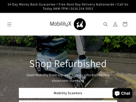 MobilityX website screenshot