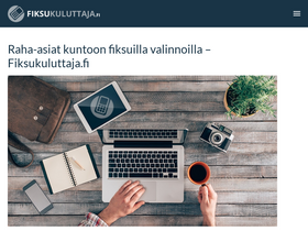 'fiksukuluttaja.fi' screenshot
