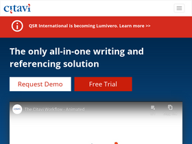 'citavi.com' screenshot