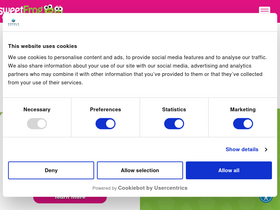 'sweetfrog.com' screenshot