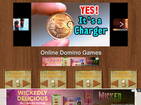 'onlinedominogames.com' screenshot