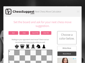 Chess bot - next best move calculator