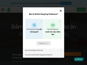 'vlance.vn' screenshot