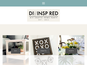 'diyinspired.com' screenshot