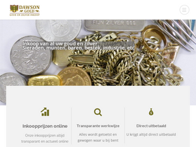 'dawsongold.nl' screenshot