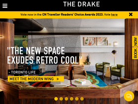 'thedrake.ca' screenshot