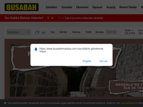 'busabahmalatya.com' screenshot