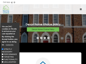 'devonhomechoice.com' screenshot
