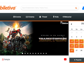 'biletiva.com' screenshot
