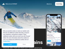 'fatmap.com' screenshot