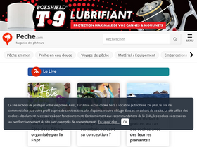 'peche.com' screenshot