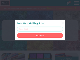 'marshalldrygoods.com' screenshot