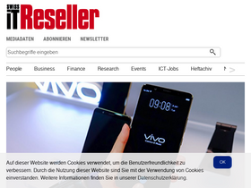 'itreseller.ch' screenshot