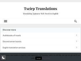'tseirptranslations.com' screenshot