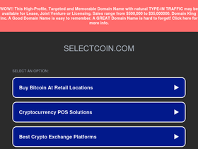 selectcoin.com