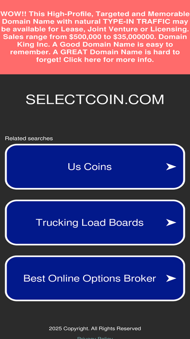 selectcoin.com