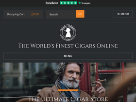 'simplycigars.co.uk' screenshot