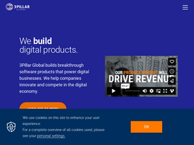 '3pillarglobal.com' screenshot