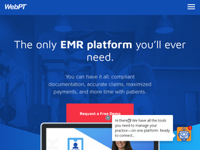 'io.webpt.com' screenshot