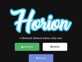 'horion.download' screenshot