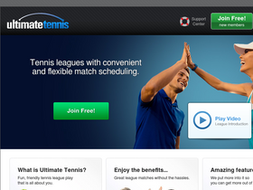 'ultimatetennis.com' screenshot