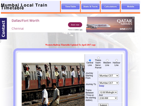 'mumbailifeline.com' screenshot