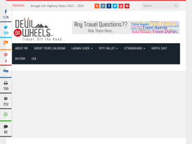 'devilonwheels.com' screenshot