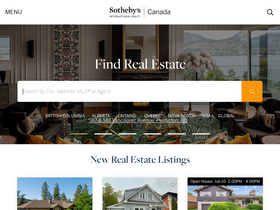 'sothebysrealty.ca' screenshot