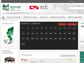 'infotuc.es' screenshot